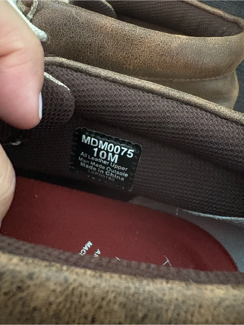 Twisted X Men's Chukka Driving Moc Shoes, MDM0075 Size 10 M